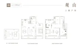 和达·云顶4室2厅1厨3卫建面199.0㎡