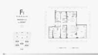 F户型263平