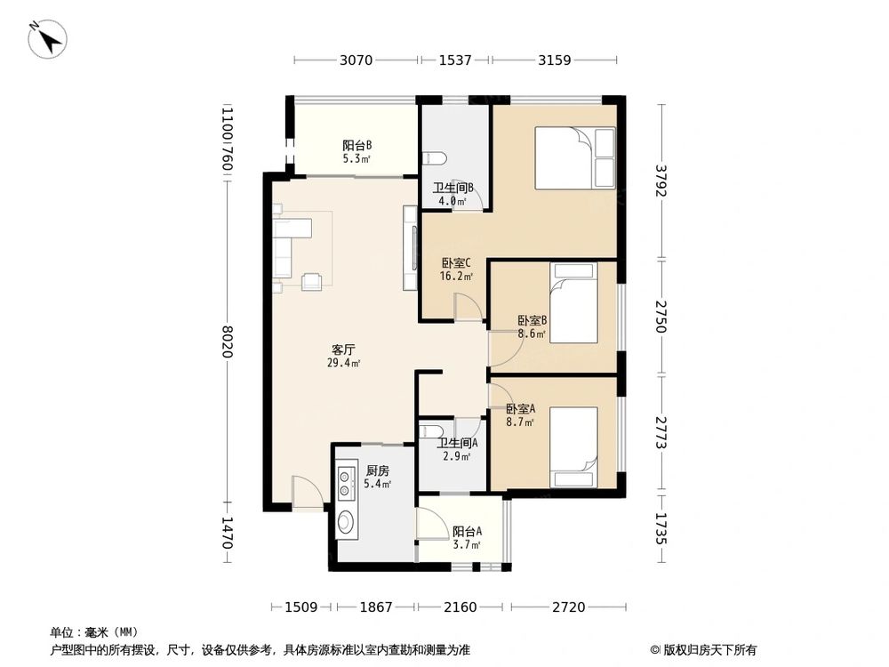 相似户型图
