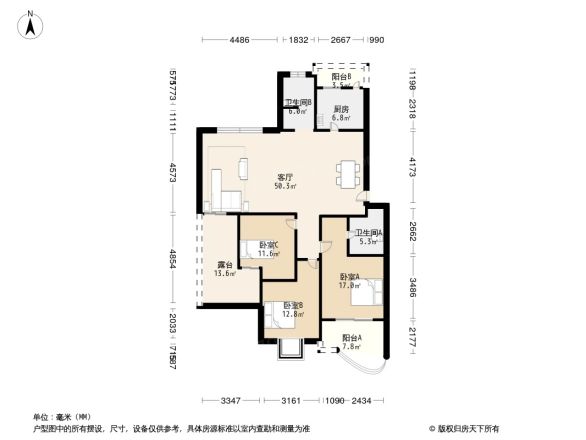 兰庭丽景户型图