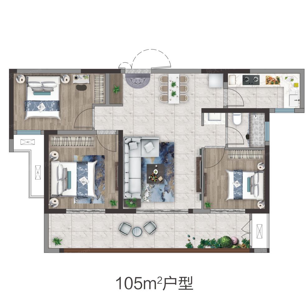 户型图2/2