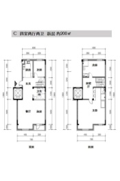 紫玉秋沙松林4室2厅1厨2卫建面200.00㎡