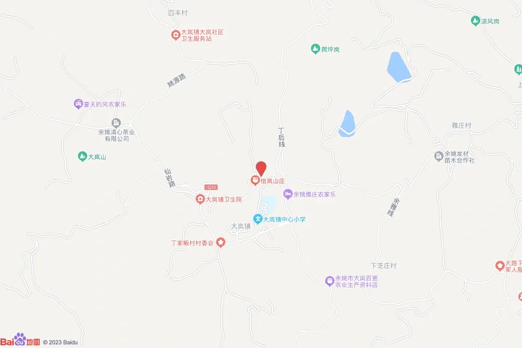 大岚镇浒溪线北侧地块交通图