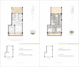 银禾广场·兿墅4室2厅1厨3卫建面92.00㎡