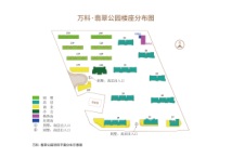 太原万科翡翠公园总平图