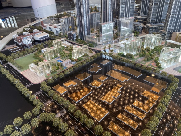 越秀国际金融汇实景图