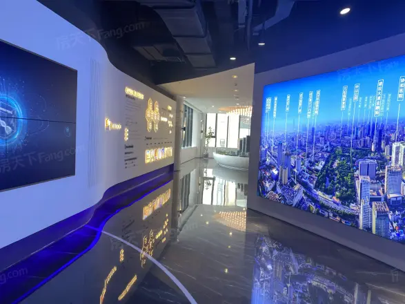 越秀国际金融汇实景图
