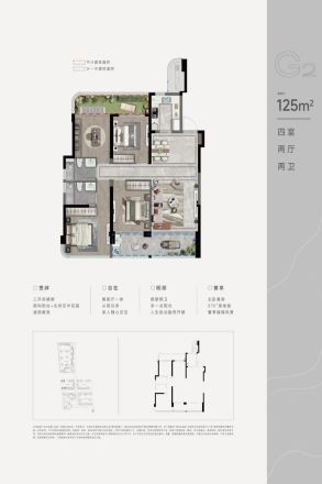 城投·金地丨滨海未来社区户型图