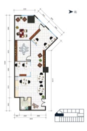 茂华金汇公馆3室2厅1厨1卫建面149.00㎡