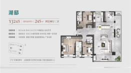 碧桂园·云湖天境4室2厅2厨3卫建面245.00㎡