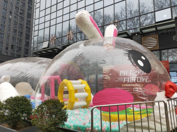 云峰中心2期商住楼实景图