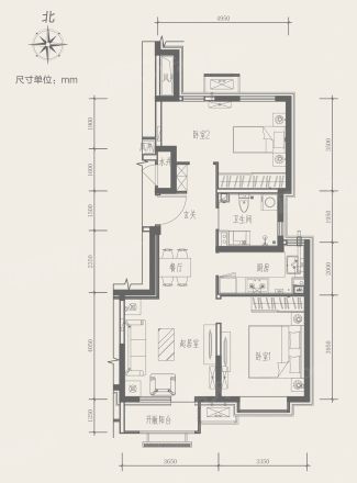 五矿万科·哈洛小镇户型图