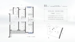 江印4室2厅1厨2卫建面141.04㎡
