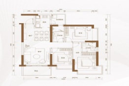 丰华汇3室2厅1厨2卫建面120.00㎡