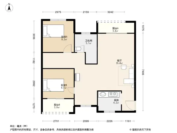 日月天地户型图