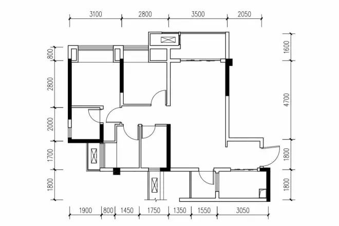 信达九珑郡户型图
