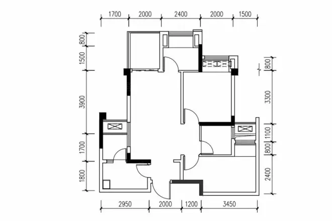 信达九珑郡户型图