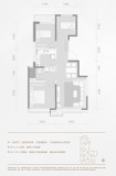 建投·誉山院洋房88平米户型