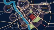 中交春映海河项目区位图