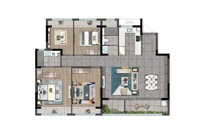 天璟融园户型图