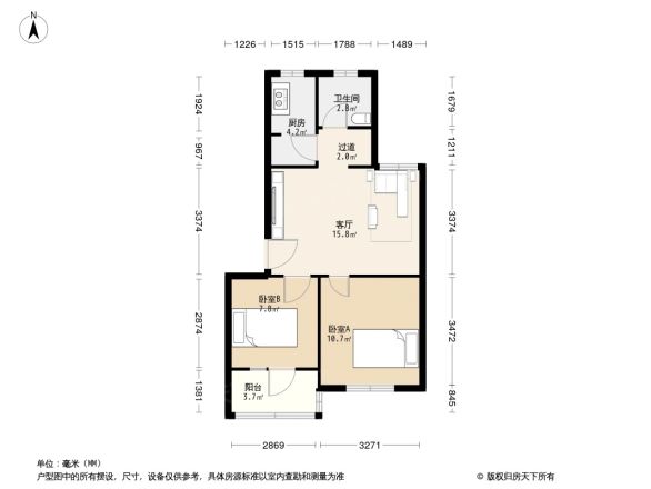 张各庄户型图