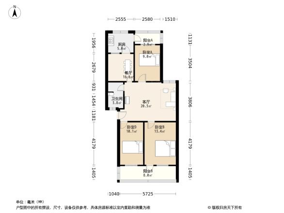 河科大家属院户型图