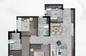 星河·江堤春晓户型图