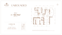 偶数层182.92平四室三厅