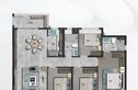 星河·江堤春晓户型图