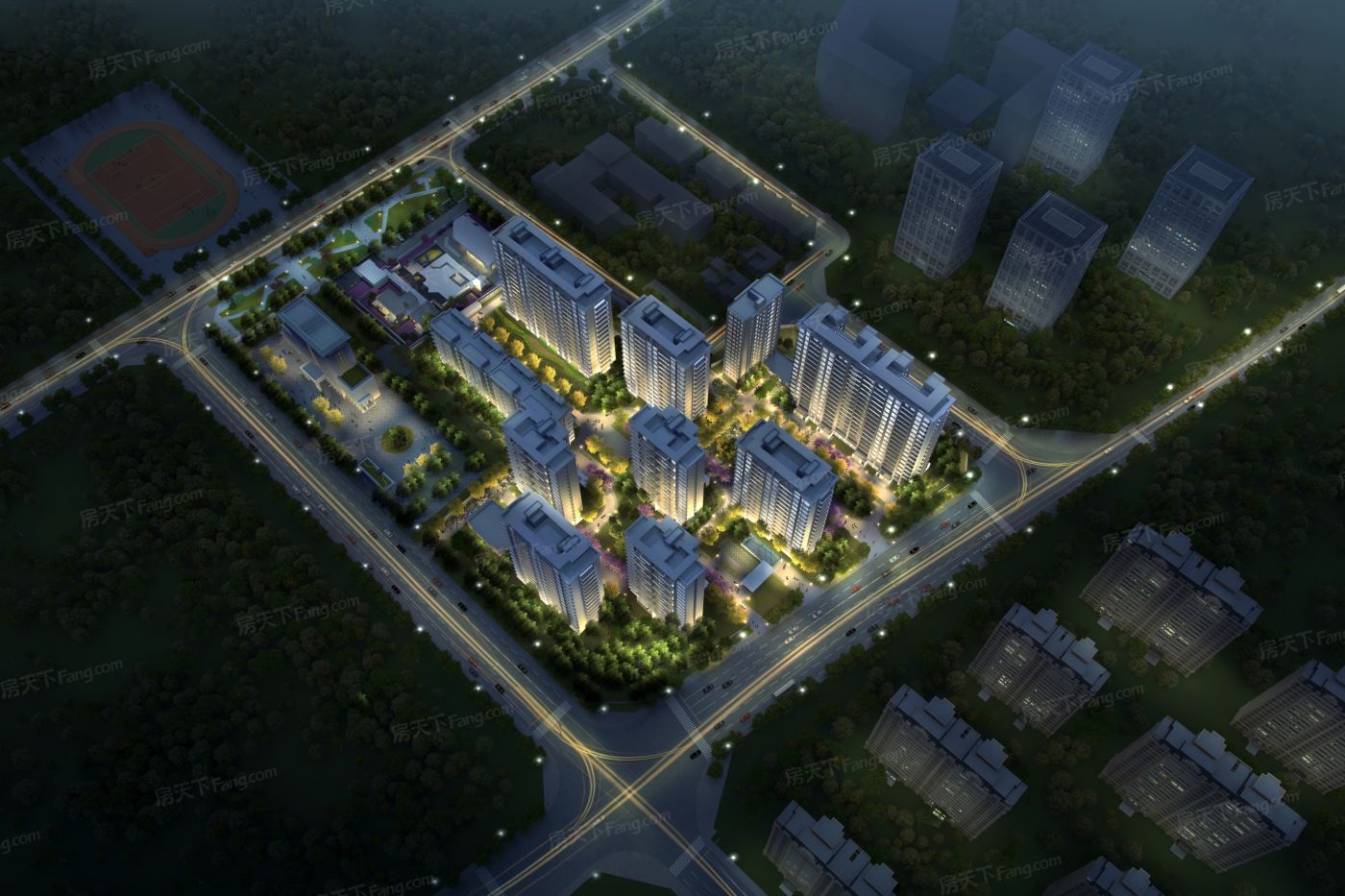 锦悦中環效果图