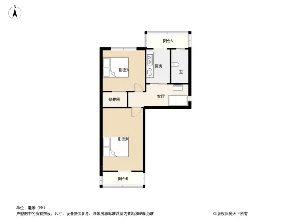 气象北里户型图