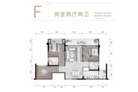 F户型建面约95.20平