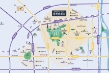 华侨城·万科·理想新都会区位图