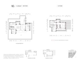 滨江·天目山晓城4室2厅1厨4卫建面142.0㎡