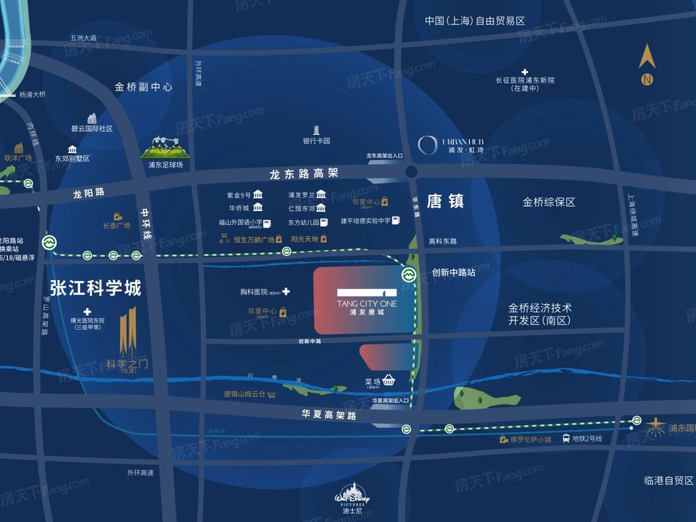 小区相关图