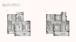 熙和樾庭5室2厅1厨3卫建面185.0㎡