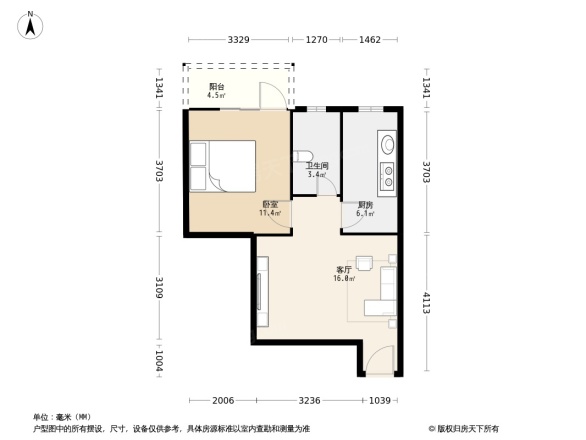 百花西路15号院户型图