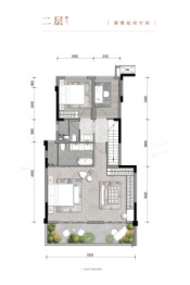 中国铁建·山语城雅序4室2厅1厨3卫建面126.00㎡