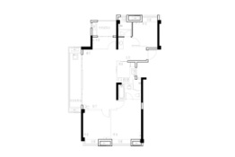 巨荣光明里4室2厅1厨2卫建面128.00㎡