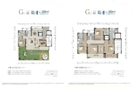 春风云庐5室2厅1厨5卫建面300.0㎡