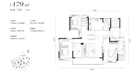 联投安屿那4室2厅1厨3卫建面179.00㎡