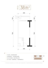 金信中心建面38.00㎡