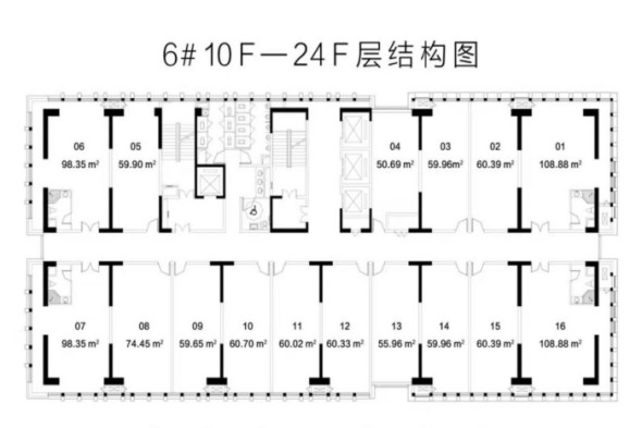 楼栋平面图