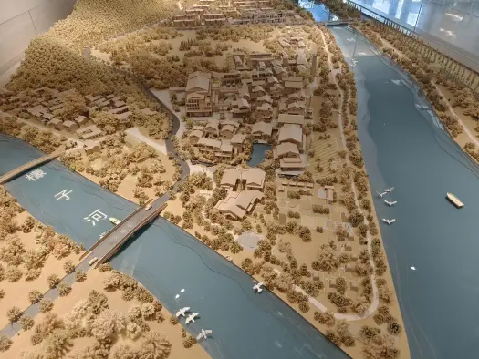 鹤山溪谷实景图