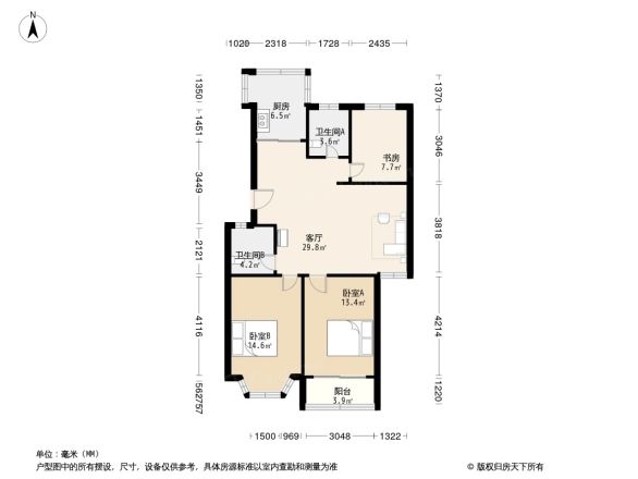 欢乐家园户型图