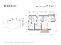 毓山郡·云庭6栋/02/03户型