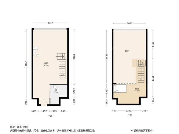 印象湾户型图