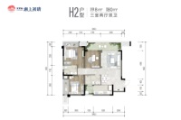 H2建面约98平