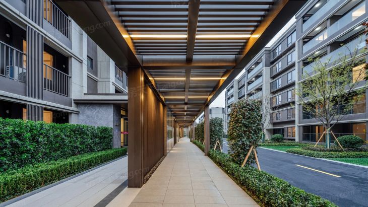 万科坤和·湛蓝云镜实景图