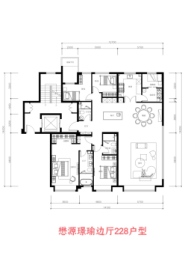 懋源璟瑜5室2厅1厨3卫建面228.00㎡